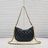 Designer lyxig axelväska handväska hobo kvalitet blanka cleo underarm shopping kvinnor diamanter handväskor crossbody tote handväska äkta läder kalvskinn plånbok handväska