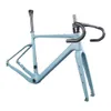 Cadre de vélo de gravier à disque de câble interne complet GR044 peinture personnalisée taille disponible 49/52/54/56/58 cm
