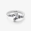 925 Sterling Silber Tinker Bell Funkelnder Ring für Frauen Eheringe Mode Verlobungsschmuck Accessoires252g