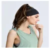 men Workout Headbands for Women Solid Sweat Headbands Yoga Exercise Soft Sports Stretch Hair Band Running Accessories3555295