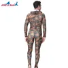 Yüzme Giyim Erkek Kamuflaj Wetsuit Fermuar Güneş Koruyucu Dalış Takımı UV Koruma Kapşonlu Sörf Denizanası Mayo Tüplü M 4XL 231030