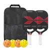 Raquetes de tênis Top Quality 2023 Pickleball Paddle 13mm Mold 3K Sarja Carbono e PP Honeycomb Core Edgeless para Homens Mulheres 231030