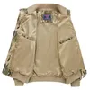 Chaquetas para hombre chaqueta de bombardero impermeable al aire libre militar multibolsillo MA1 Air Force rompevientos abrigos tácticos Jaqueta Masculina 231030