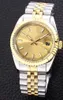 AAA Högkvalitet Par Klockor Designer Mens Titta på lyxklockor DateJust Movement Wristwatches Men Gold Watch Automatic Waterproof Yacht President Master Master