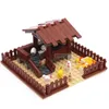 Blöcke Marumine 138PCS Bauernhof-Huhn-Gebäude, klassische Bauweise, MOC-Steine, Zusammenbau, Hausmodellbausatz, Kinder-Weihnachtsspielzeug, 231030