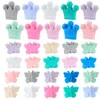 Teethers Toys 10pcslot Silicone Crown Beads BPA Free Silicon Teething Baby Chew Necklace DIY Pacifier Clips Accessory 231031