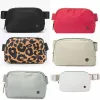 Nylon Belt Waist Bags Fanny Packs Everywhere Designer Bag Yoga Sport Shoulder Chest Solid Color Black White Casual Sacoche Fur Breathable Luxury Bum Bag Fashion E23