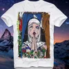 T-shirts pour hommes, chemise Sexy pour fille, tatouage, Nonne, Religieuse, mauvaise chienne, Art Warhol, Lichtenstein, Culture Pin-Up, Tees253S
