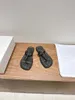 Slippers 171 Sandals Brands Moda Totem para mulheres Design de estilo minimalista Flip Flop Beach Anti-Slip Outdoor Causal Summer 2041 8447 218