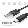 Câbles de charge rapide rapides 1M 2M 3M 2A USB-C TYPE C Câble chargeur USB pour Samsung S8 S10 S20 S21 HTC Android Phone PC