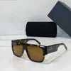 Designer-Sonnenbrille mit klassischem quadratischem Brillengestell in Schwarz für Damen und Herren, Retro-Stil, UV400-beständig, Vollformat-Modebrille DG4459