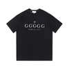 メンズTシャツ男性のための黒い白いTシャツティーデザイナーTシャツ高級服ファッションカジュアルクラシックショートスリーブコットンCO257R