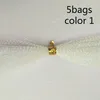 5packs/ fiske bindning kristall vriden flashabou holografisk glansfluga blixt för jig krok lockning gör material fiskefiske mater material fiske fluga bindning