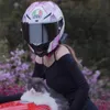 AA Designer Hjälm Full Face Open Face Motorcykelhjälm AGV Pista GP RR Pink Bow Limited Edition Pre Order Motorcykel Full Hjälm Kolfiber Yi-I23Y