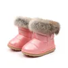 Boots Jgshowkito Girls Fashion Snow for Kids Rubber Toddler Boys Girl Toddlers Dark Cotton Plush Fur 231030