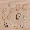 Clasps Hooks 100X Diy Making 925 Sterling Sier Jewelry Findings Hook Earring Pinch Bail Ear Wires For Crystal Stones Beads Thvxd 92341