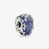 100% 925 Sterling Zilver Blauw Galaxy Murano Glas Bedels Fit Originele Europese Bedelarmband Mode Vrouwen Bruiloft Verloving Jew2122