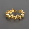 Cluster Rings Original Design Simple Ball Beads For Women Wedding Engagement Jewelry Gifts Finger Ring