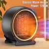 Home Heaters 1200W desktop warm air heater PTC fast heating warm air blower 2-speed household radiator portable electric heater space heater 231031