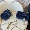 Velour Flap Women Crossbody Designer Bag Classic Rhinestone Small Gold Ball Luxury Handbag Adjustable Chain Evening Clutch Shopping Coin Purse Card Holder 17 19CM