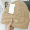 2023 Zwarte Beanie designer hoed voor man petten unisex winter kasjmier casual outdoor mutsen motorkap hoofd warme kasjmier schedel cap fit hoed