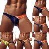 Cuecas masculinas de seda gelo biquíni sleepwear briefs troncos roupa interior shorts beachwear bulge bolsa leve calzoncillos hombre