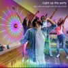 Autres fournitures de fête d'événement Minolab Smart Firework LED Lights RGB Dream Color pour chambre à coucher Contrôle de l'application Changement de couleur Musique Sound Sync Cadeau de Noël 231030