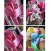 2M 4M 6M Colorful Gym Ribbons Dance Ribbon Rhythmic Art Gymnastics Ballet Streamer Twirling Rod Rainbow Stick Training Fitness Body BuildingGymnastics