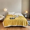 Blankets Plaid Blanket Wool Fleece Warm Winter for Adults Kids sofa Bed Cover Duvet Plush Throw Bedspread Beds 231031