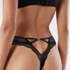 Women's Panties 2021 Sexy Lace Women Transparent Low-Waist Underpant Hollow Out Thong Female Seamless G-String Underwear Ling270o