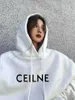 مصمم الهالوين رجال هوديز pulver hoodie نساء من النوع الثقيل المطبوعة CEL غير رسمية فضفاضة شارع عالية الشارع القطن قمم celiens n2zo