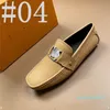 Loafers moda el yapımı mokasenler deri lüks tasarımcı erkekler düzler mavi kayma erkekler tekne ayakkabı artı boyut 46 A2