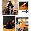 Chapeau d'Halloween créatif diable électrique en peluche balançoire chapeaux de citrouille décoration drôle jouets de vacances 230920
