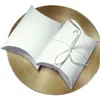 Cadeau cadeau 100pcs blanc brun mignon petit oreiller forme boîte de bonbons vintage rustique mariage faveur fête sac d'invité emballage en papier kraft