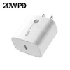 12W 20W PD TYPE C USB C POWER ADAPTER US EU WALL ACHRGERS ADAPERS FOR IPHON