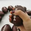 Bollar 9 cm mini skum American Football Rugby Balls Safety for Childen Kids Family Outdoor Games Kindergarten Toys Fast Rebound 231031