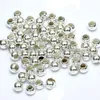 500pcs lot Silver Plated Round Ball Alloy Beads Spacer Beads For Jewelry Making Accessories DIY 3 4 5 6 8mm196Z