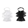 Papillon vintage da donna con colletto jabot e fiocco con fiocco, accessori con colletto punk vittoriano con volant 231031