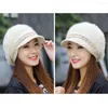 Berets Creative Outdoor Knitted Hat Cold Protection Fashion Women Stylish Warmer Cap Ladies
