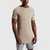 LL-FZ0888 herrt-shirts Yoga outfit Mens Gym Clothing träning Fitness Wear Sportwear Train Running Loose Shirts Outdoor T241V