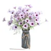 Decorative Flowers Beautiful Artificial Flower Chamomile Simulated Bouquet Home Table DIY Daisy 20 Pcs Lot