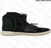 スニーカーの男性Kanyes B00st 750シューズデザイナーウェストブーツサイズ13カジュアルUS 12 US 13女性US13トレーナーEUR 47 SCHUHE EUR 46 TRIPLE BLACK 6981 GREA US12 4352 GLOW IN THE DARK