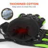 Fietshandschoenen Winter Motorfiets Waterdicht Gant Moto Warm Heren Volledige Vinger Touchscreen Guantes Motorrijden 231031