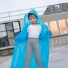 Vêtements de pluie pour enfants, articles ménagers, couleur unie, mignon, imperméable EVA, voyage, vent et Protection, 231031