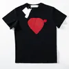 T-shirt d'été coeur mode hommes femmes t-shirt de rue à manches courtes respirant chemise anti-boulochage japon célèbre marque top 2023 vêtements à manches courtes coton