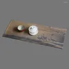 ティーナプキンス中国の綿リネンタオルプレースマットマットテーブルランナーセレモニー両面小さい