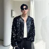 Männer Jacken IEFB Sexy Mann Mode Koreanischen Stil Pailletten Kurzmantel Trend Nische Design Persönlichkeit Kleidung Herbst Top 9C2073 231031