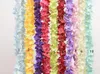 Kwiaty dekoracyjne 5pcs 2 metry Wisteria Garland na świąteczne przyjęcie urodzinowe Baby Shower Value Dekoracja