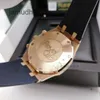 AP Swiss Orologi da polso di lusso Epic Royal Collezione Ap Oak 26331OR.OO.D315CR.01 Orologio Orologio meccanico da uomo in oro rosa 18 carati Set completo 19 anni