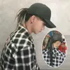 Boinas verano unisex señora hombres gorra de béisbol sombrero con rastas peluca hip-hop punk pelo sucio trenza viseras sombreros